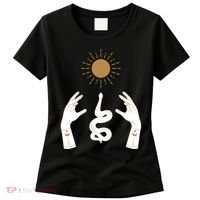 Boho Hands Reaching For The Sun Snake Women's T-Shirt thumb 0
