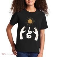 Boho Hands Reaching For The Sun Snake Kids T-Shirt thumb 2