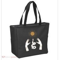 Boho Hands Reaching For The Sun Snake Tote Bag thumb 2
