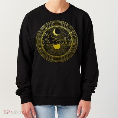 BoHo Moon and Sun Reflection Women's Sweatshirt