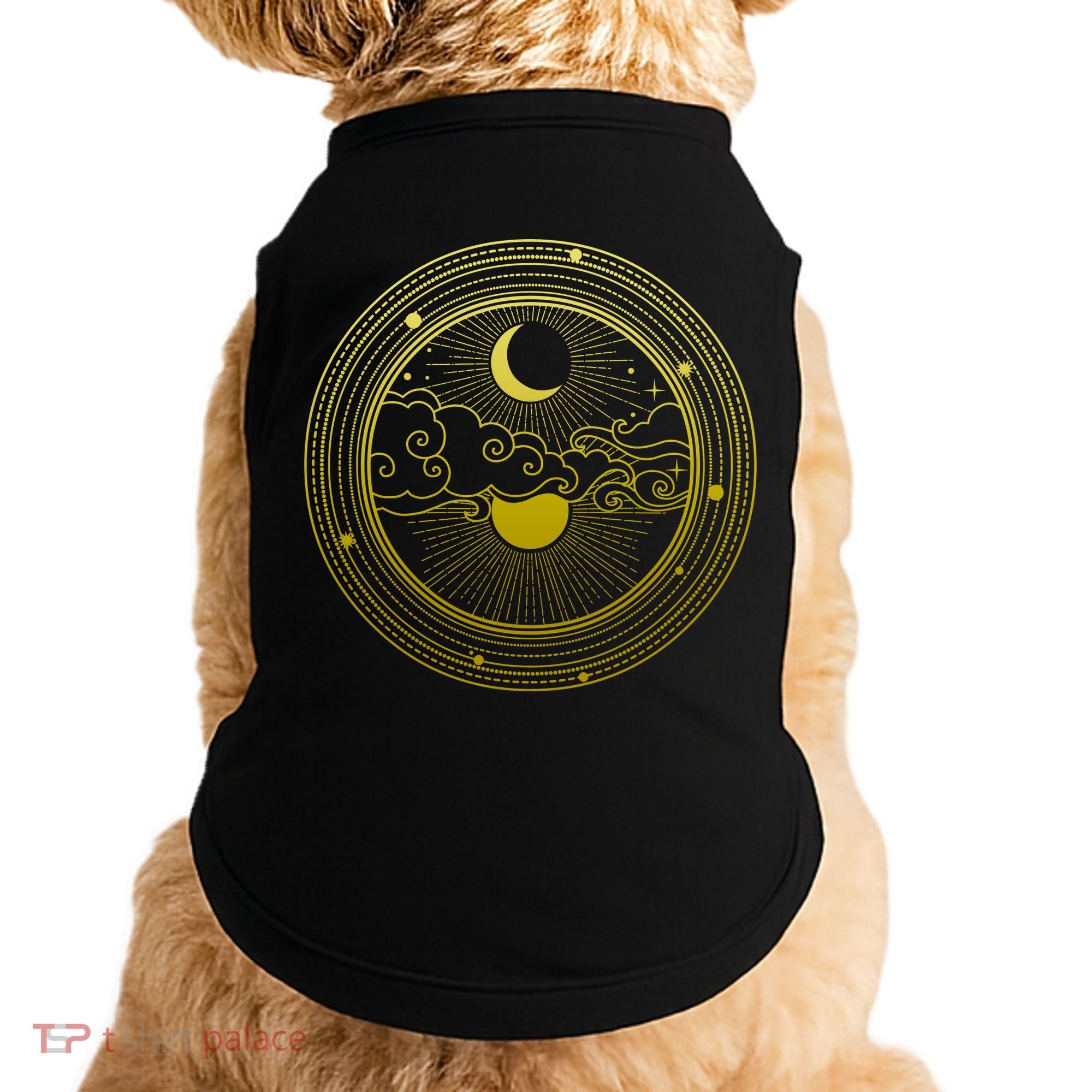 BoHo Moon and Sun Reflection Doggie Tank