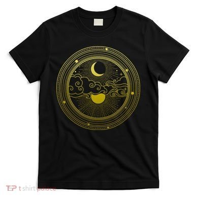 BoHo Moon and Sun Reflection T-Shirt