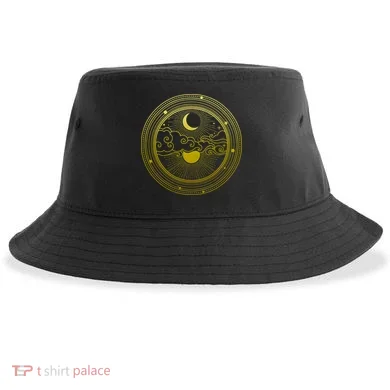 BoHo Moon and Sun Reflection Sustainable Bucket Hat