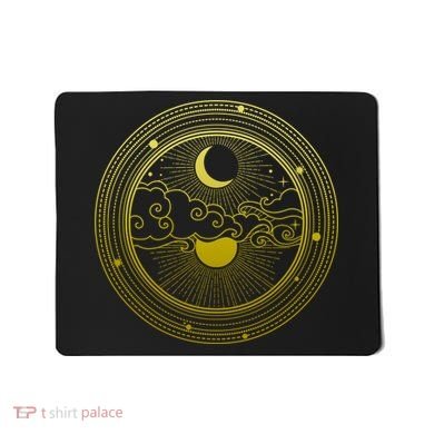 BoHo Moon and Sun Reflection Mousepad