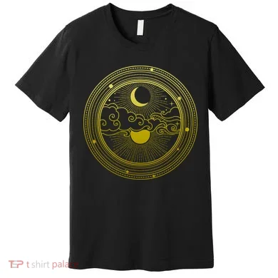 BoHo Moon and Sun Reflection Premium T-Shirt