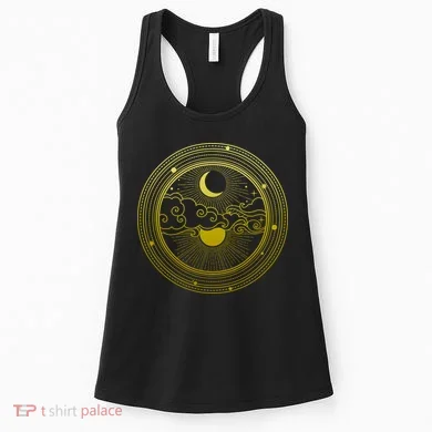 BoHo Moon and Sun Reflection Women's Tank Top