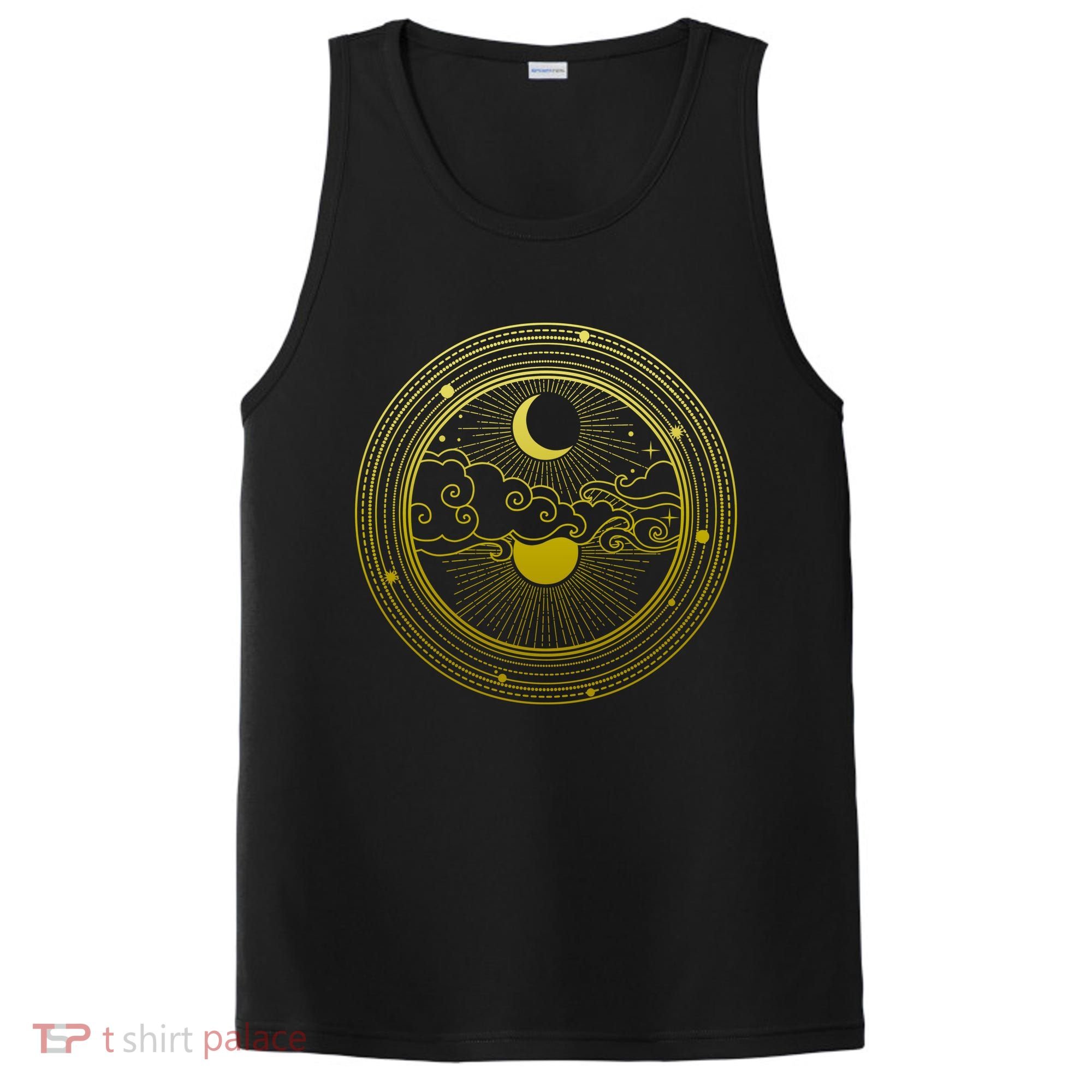 BoHo Moon and Sun Reflection PosiCharge Competitor Tank