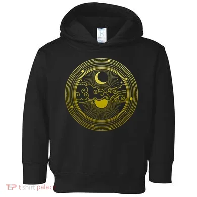 BoHo Moon and Sun Reflection Toddler Hoodie