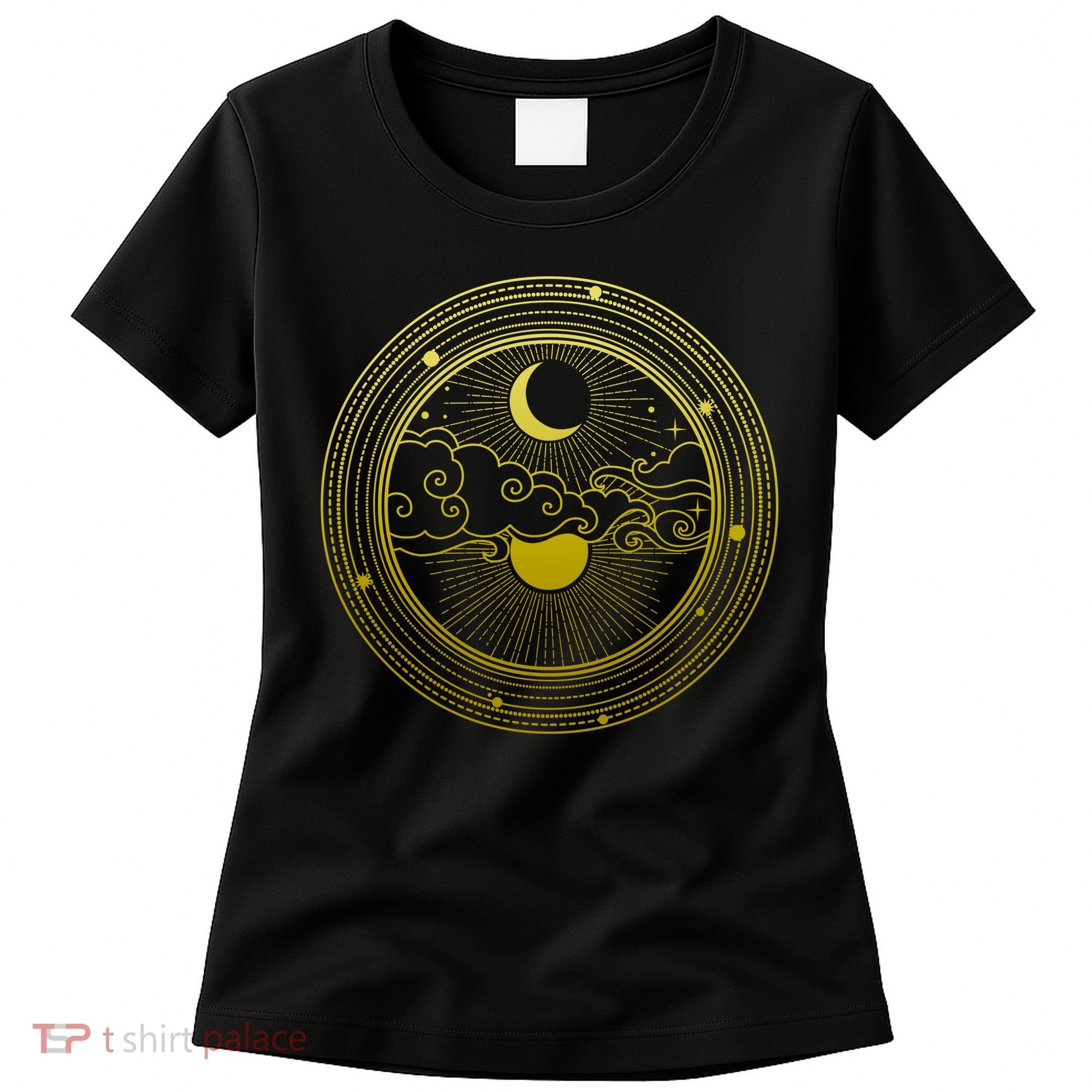 BoHo Moon and Sun Reflection Women's T-Shirt