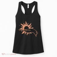 Boho Styled Open Palm Sun In Hand Women's Tank Top thumb 0