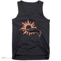 Boho Styled Open Palm Sun In Hand Tank Top thumb 0