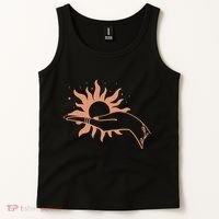Boho Styled Open Palm Sun In Hand Tank Top thumb 2
