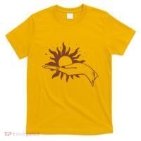 Boho Styled Open Palm Sun In Hand T-Shirt thumb 0