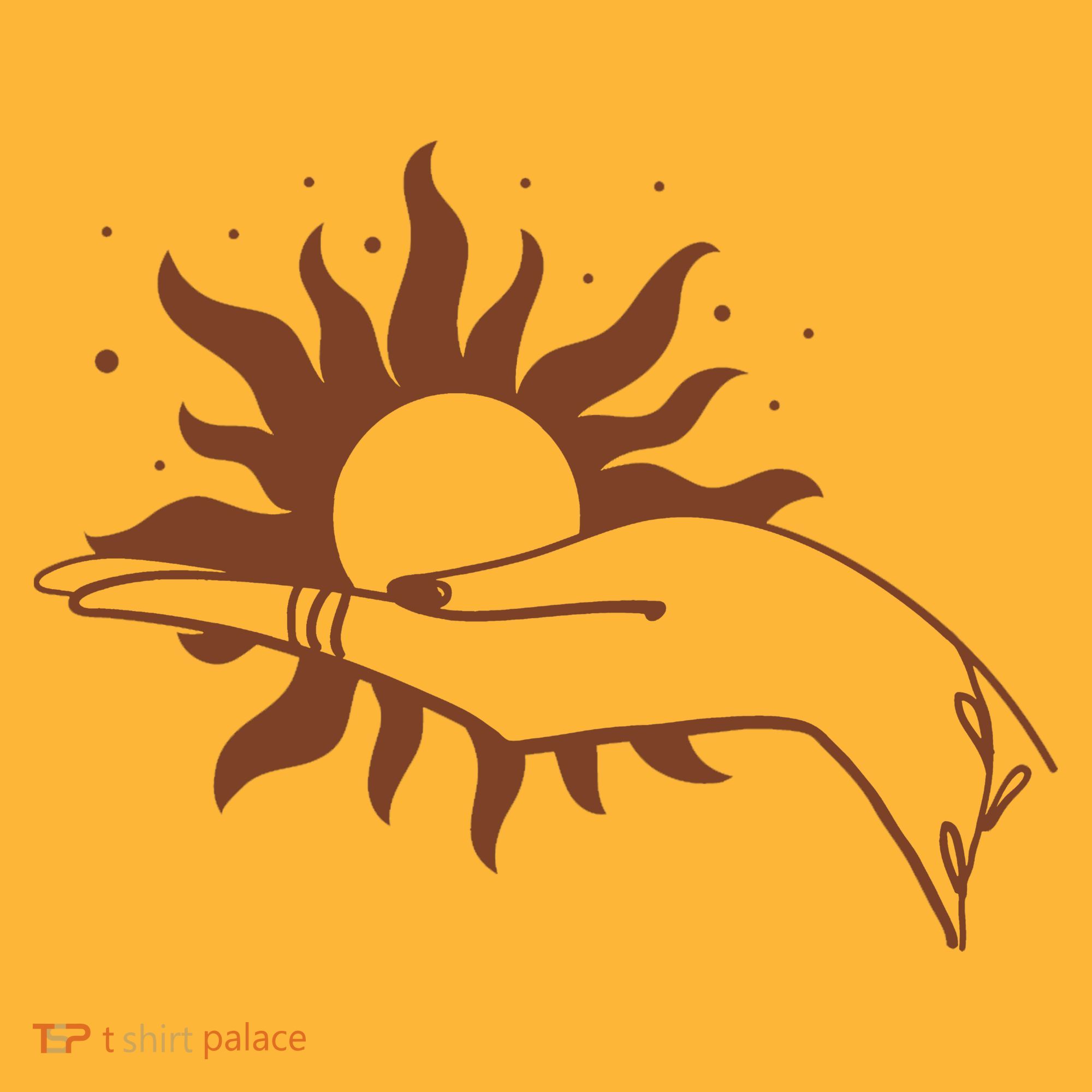 Boho Styled Open Palm Sun In Hand Hat