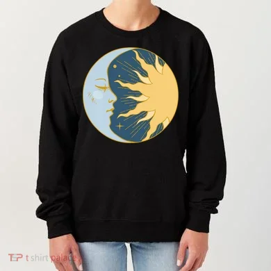 Boho Sun And Moon Women's Sweatshirt