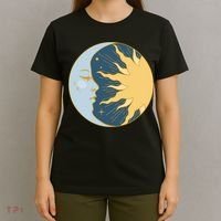 Boho Sun And Moon T-Shirt thumb 4