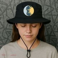 Boho Sun And Moon Bucket Hat thumb 3