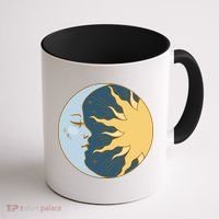 Boho Sun And Moon Coffee Mug thumb 1