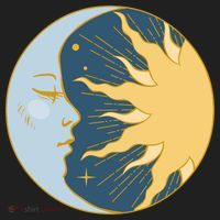 Boho Sun And Moon Beanie thumb 2