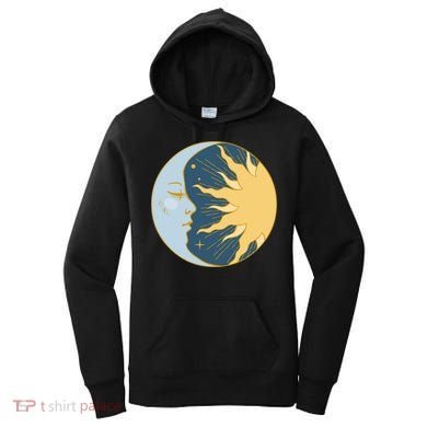 Boho Sun And Moon Women's Hoodie