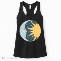 Boho Sun And Moon Women's Tank Top thumb 0