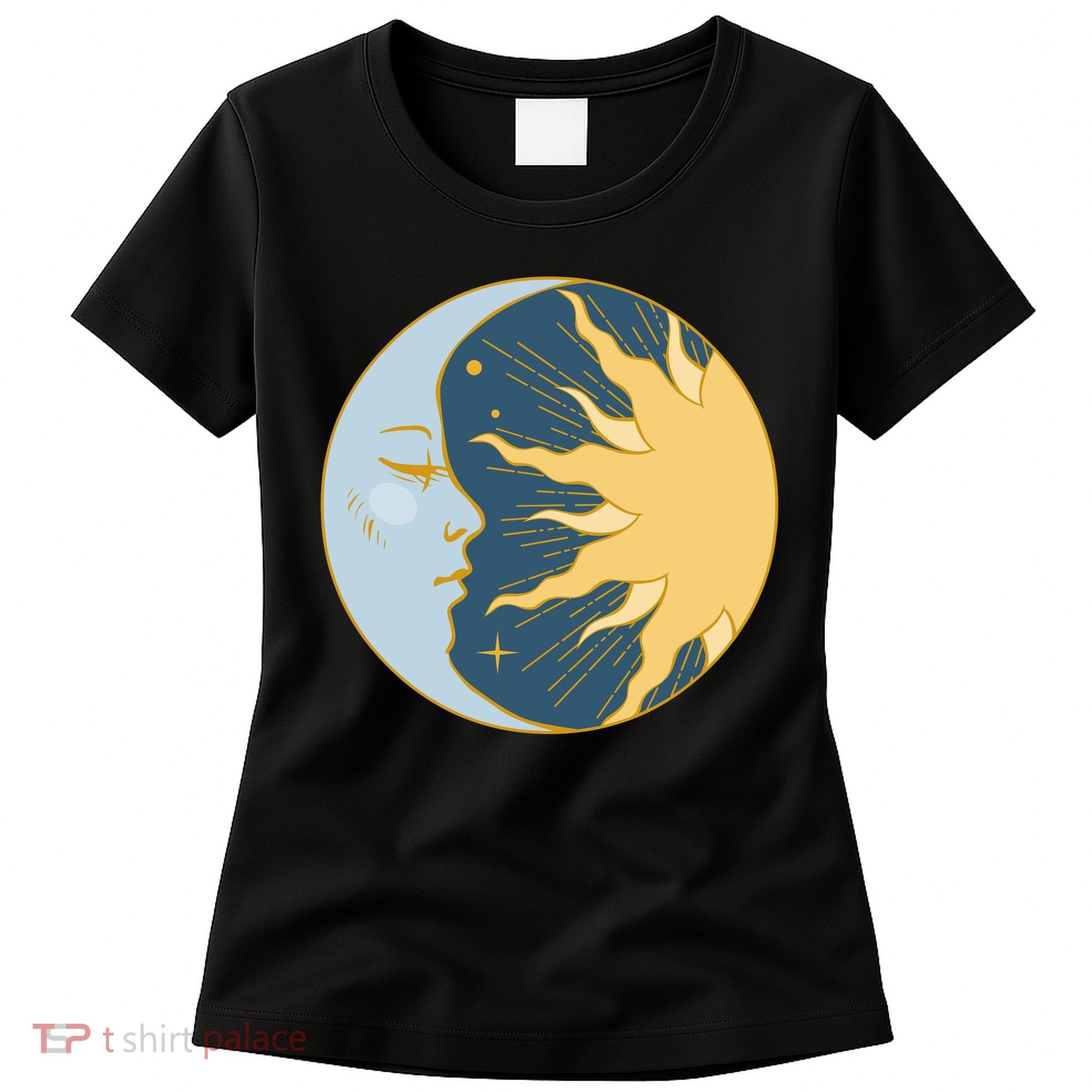Boho Sun And Moon Women's T-Shirt