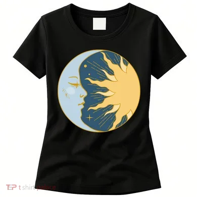 Boho Sun And Moon Women's T-Shirt
