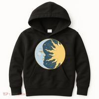 Boho Sun And Moon Kids Hoodie thumb 0