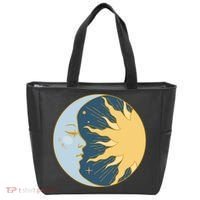 Boho Sun And Moon Tote Bag thumb 0
