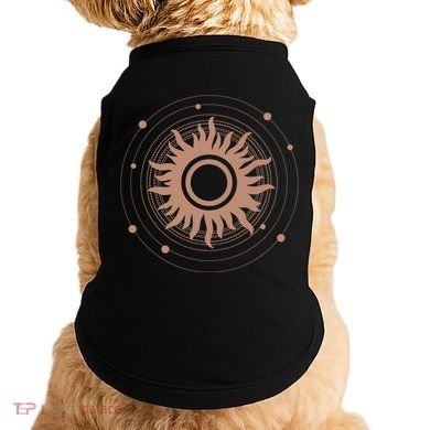Boho Sun Illustration Doggie Tank