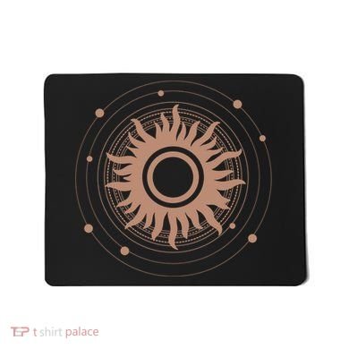 Boho Sun Illustration Mousepad