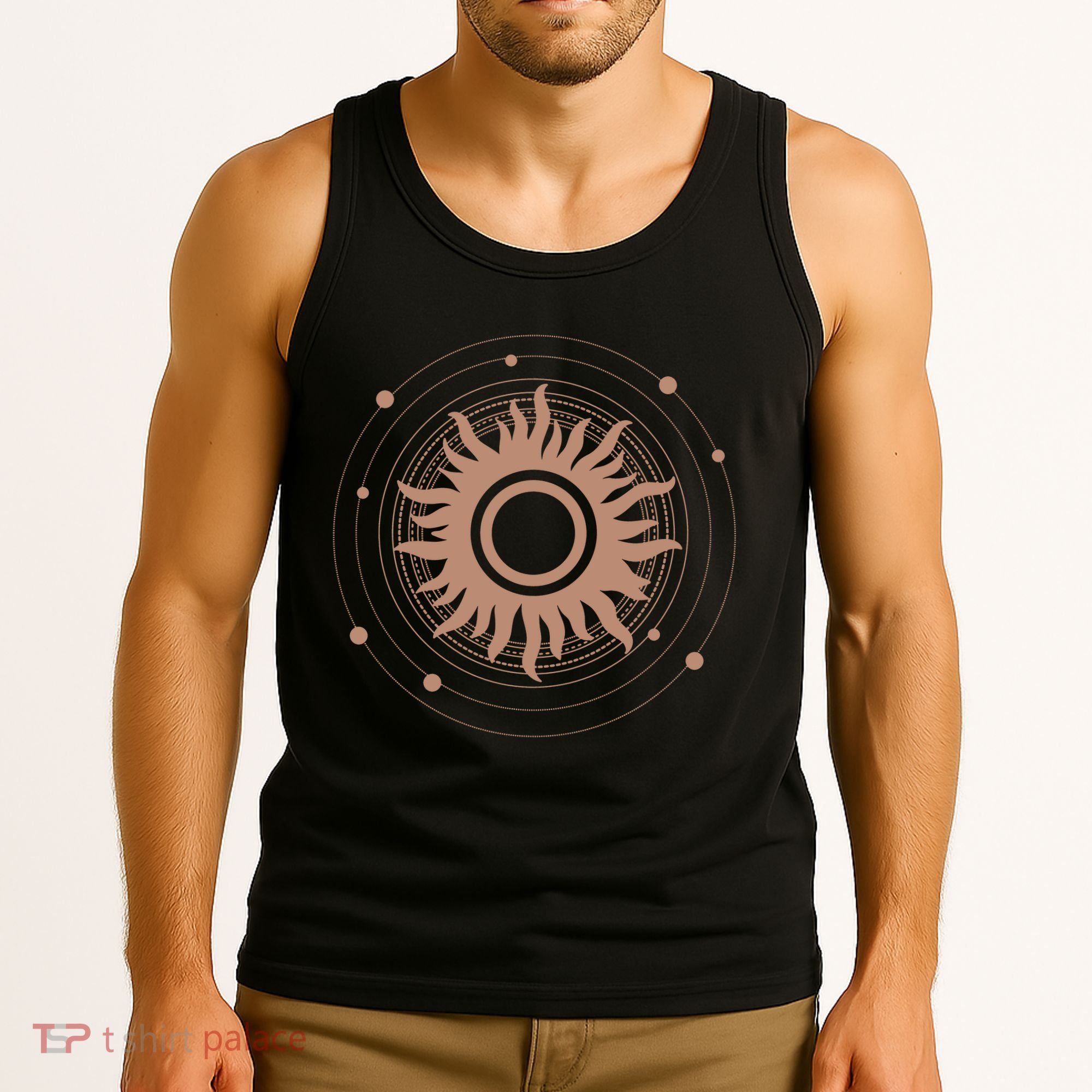Boho Sun Illustration Tank Top