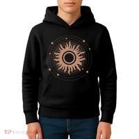 Boho Sun Illustration Kids Hoodie thumb 4