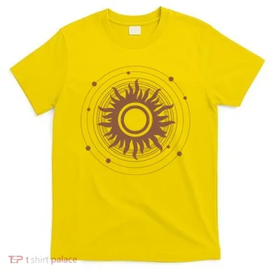 Boho Sun Illustration T-Shirt