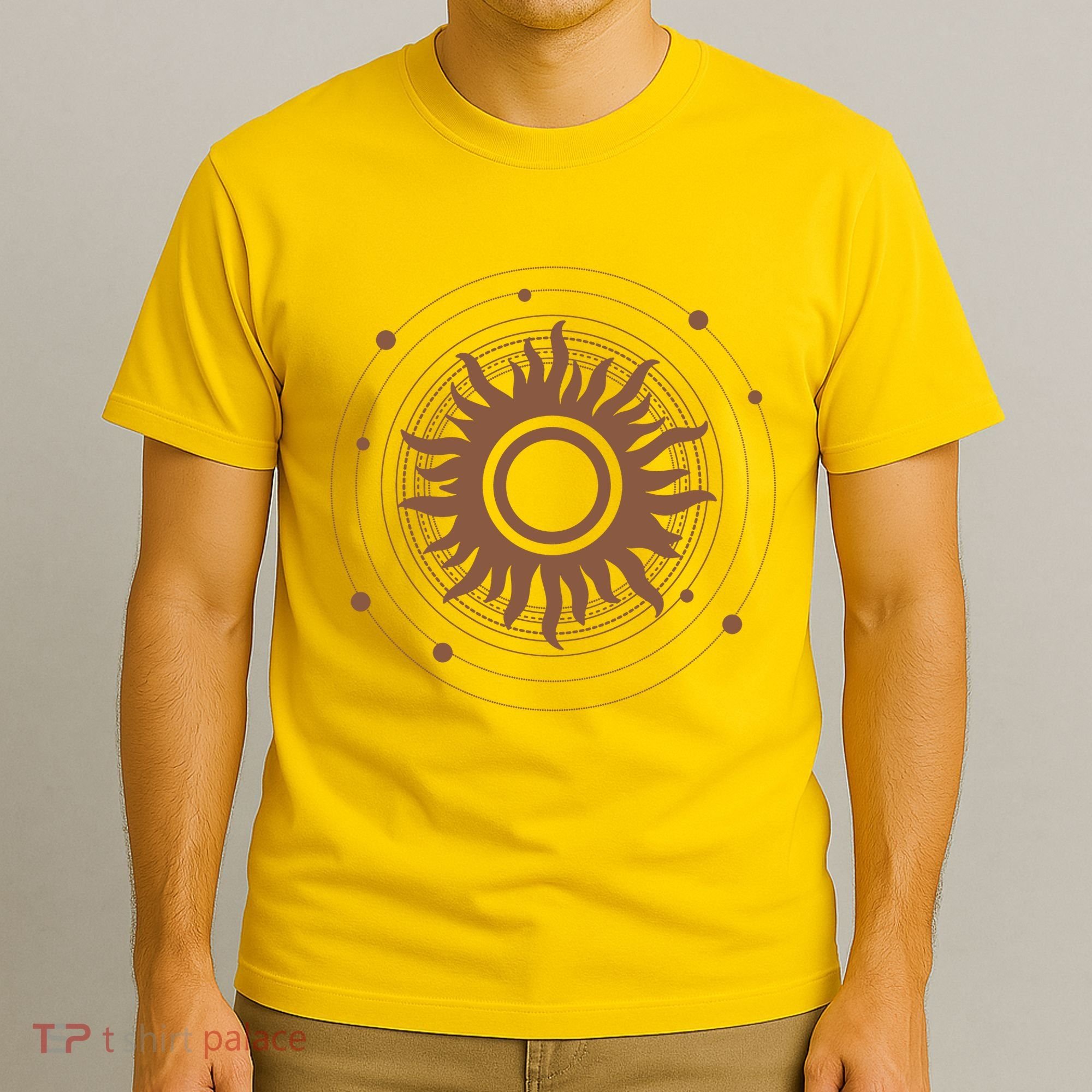 Boho Sun Illustration T-Shirt