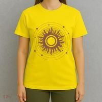 Boho Sun Illustration T-Shirt thumb 4