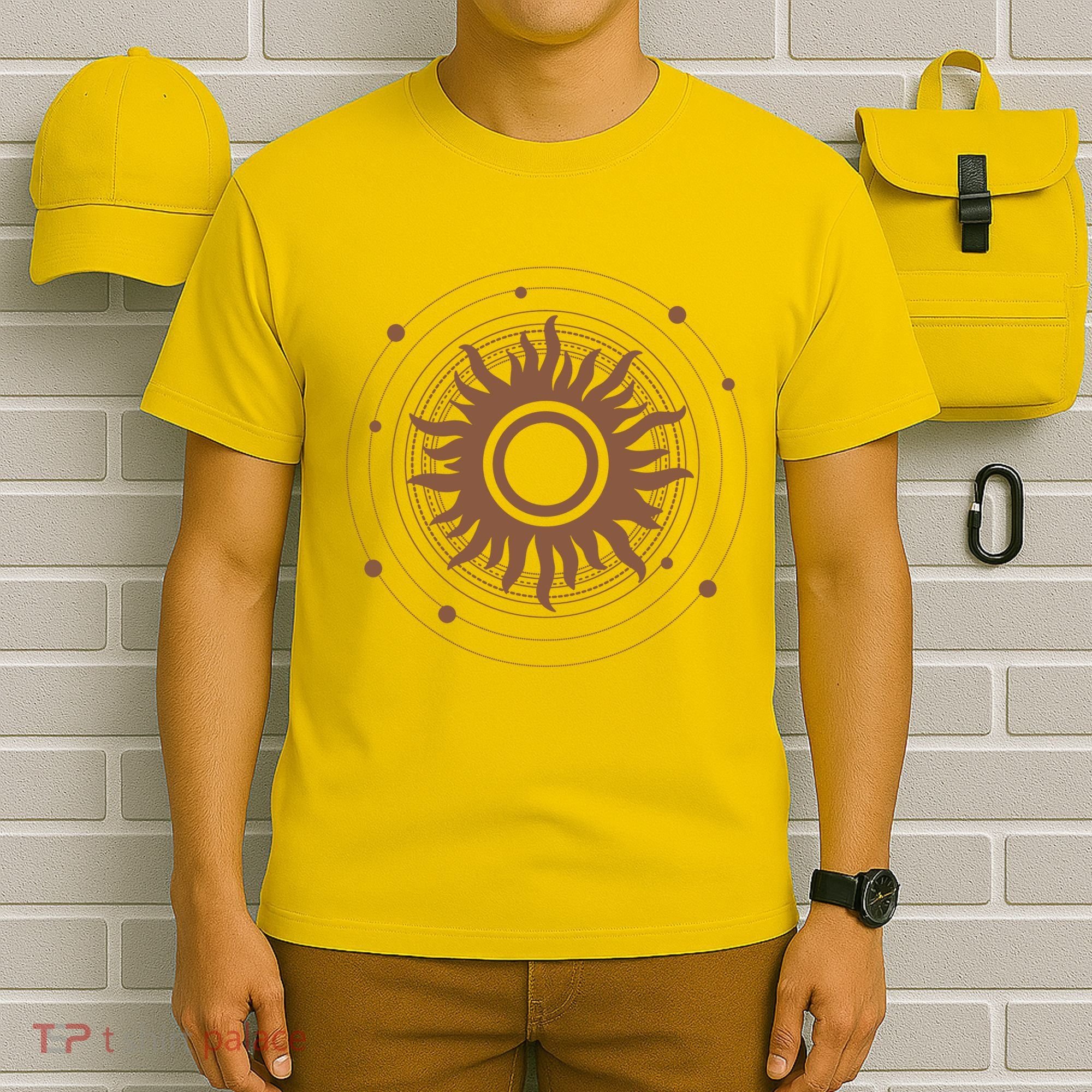 Boho Sun Illustration T-Shirt