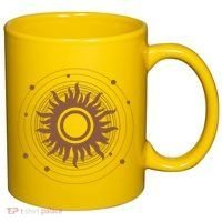 Boho Sun Illustration 11oz C Handle Ceramic Mug thumb 0