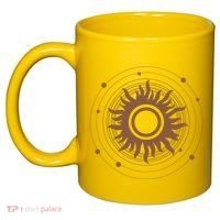 Boho Sun Illustration 11oz C Handle Ceramic Mug thumb 2