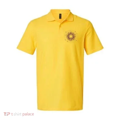 Boho Sun Illustration Polo
