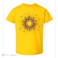 Boho Sun Illustration Toddler T-Shirt thumb 0