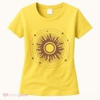 Boho Sun Illustration Women's T-Shirt thumb 0