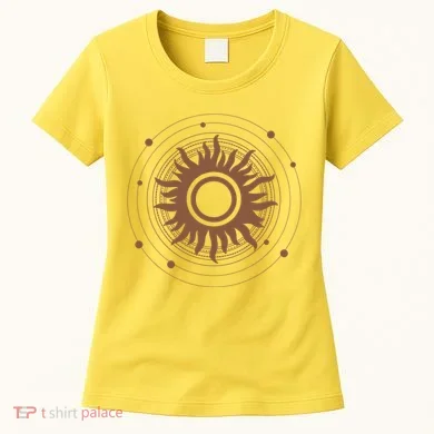 Boho Sun Illustration Women's T-Shirt