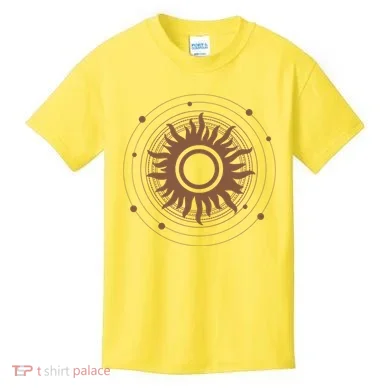 Boho Sun Illustration Kids T-Shirt