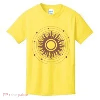 Boho Sun Illustration Kids T-Shirt thumb 0