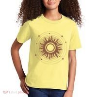 Boho Sun Illustration Kids T-Shirt thumb 2