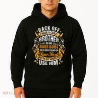 Back Off I Have A Crazy Sister Hoodie thumb 2