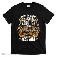 Back Off I Have A Crazy Sister T-Shirt thumb 0