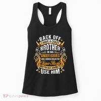 Back Off I Have A Crazy Sister Women's Tank Top thumb 0