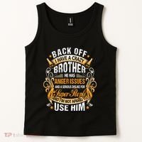 Back Off I Have A Crazy Sister Tank Top thumb 2